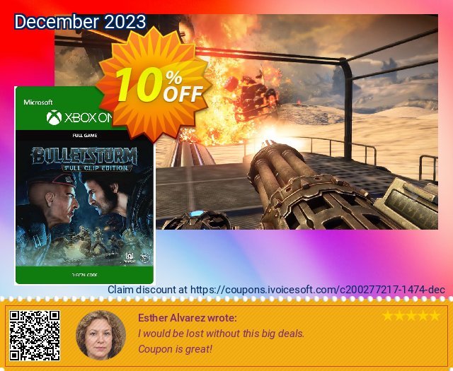 Bulletstorm: Full Clip Edition Xbox One 可怕的 优惠 软件截图