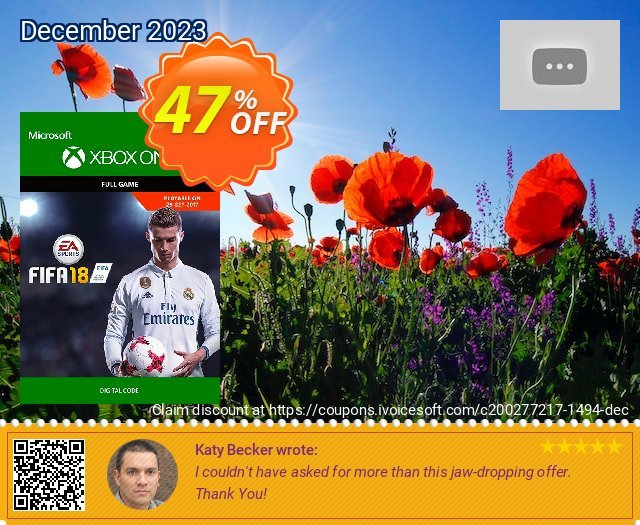 FIFA 18: Standard Edition (Xbox One) discount 47% OFF, 2024 Spring offering sales. FIFA 18: Standard Edition (Xbox One) Deal