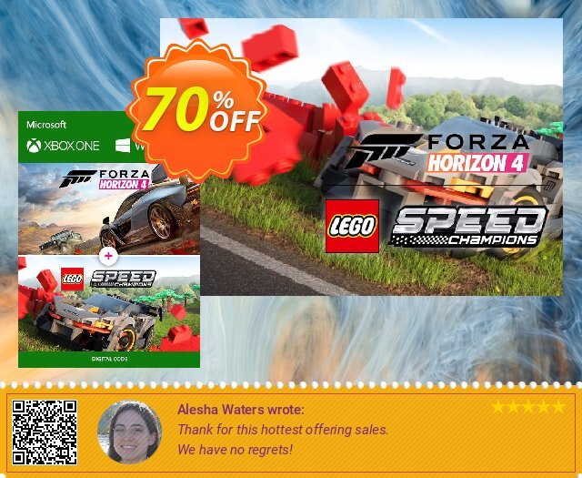 Forza Horizon 4 + Lego Speed Champions Xbox One/PC 独占 产品销售 软件截图