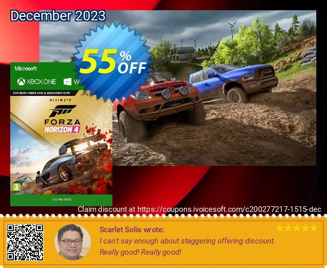 Forza Horizon 4: Ultimate Edition Xbox One/PC 惊人 产品销售 软件截图