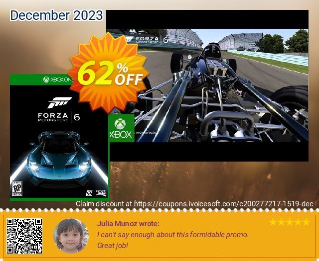 Forza Motorsport 6 Xbox One - Digital Code 惊人的 折扣 软件截图