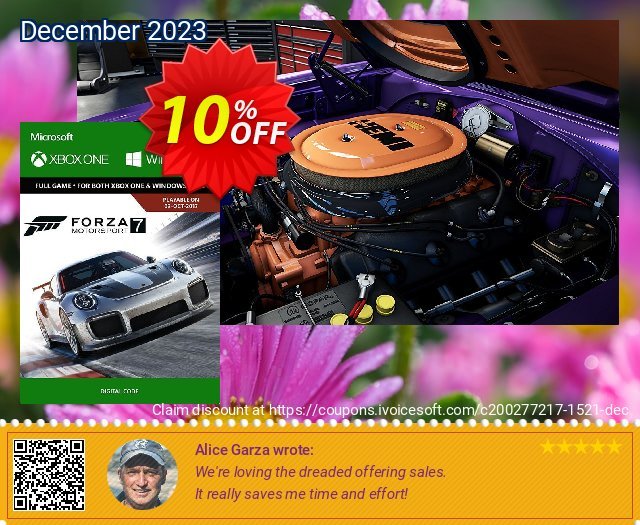 Forza Motorsport 7: Standard Edition Xbox One/PC wunderbar Preisreduzierung Bildschirmfoto