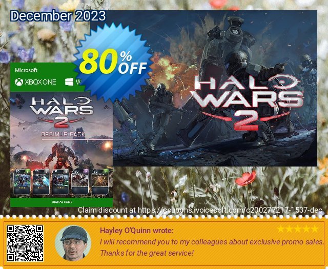 Halo Wars 2 Decimus Pack DLC Xbox One / PC discount 80% OFF, 2022 January offering sales. Halo Wars 2 Decimus Pack DLC Xbox One / PC Deal