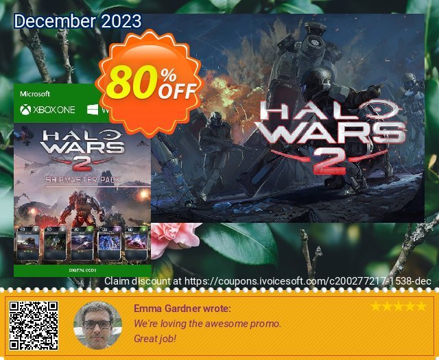 Halo Wars 2 Shipmaster Pack DLC Xbox One / PC luar biasa baiknya penawaran sales Screenshot