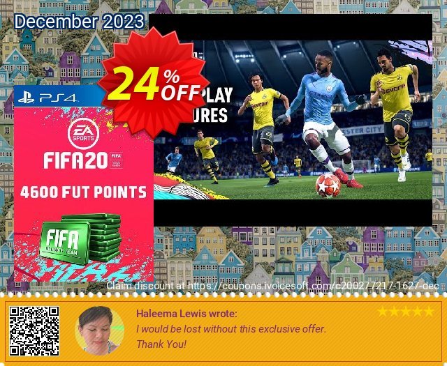 4600 FIFA 20 Ultimate Team Points PS4 (Austria) umwerfenden Ermäßigungen Bildschirmfoto