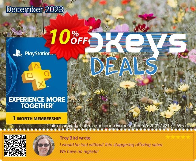 Playstation Plus - 1 Month Subscription (Spain) discount 10% OFF, 2024 World Heritage Day offering sales. Playstation Plus - 1 Month Subscription (Spain) Deal