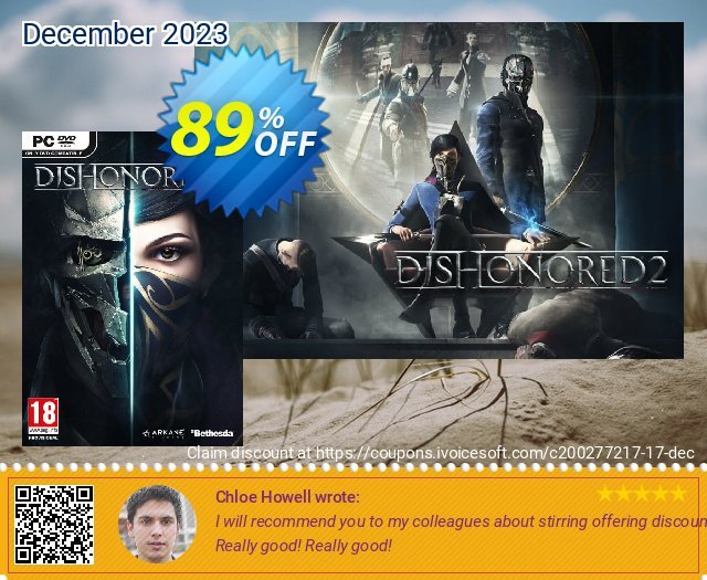 Dishonored 2 PC menakjubkan kode voucher Screenshot
