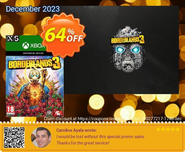 Borderlands 3 Xbox One toll Rabatt Bildschirmfoto