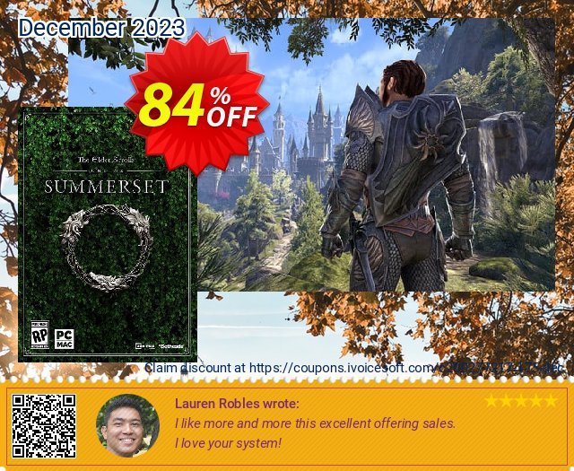 The Elder Scrolls Online Summerset PC discount 80% OFF, 2022 Mother's Day offering sales. The Elder Scrolls Online Summerset PC Deal