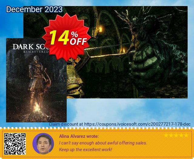 Dark Souls Remastered PC discount 14% OFF, 2024 Resurrection Sunday promo sales. Dark Souls Remastered PC Deal