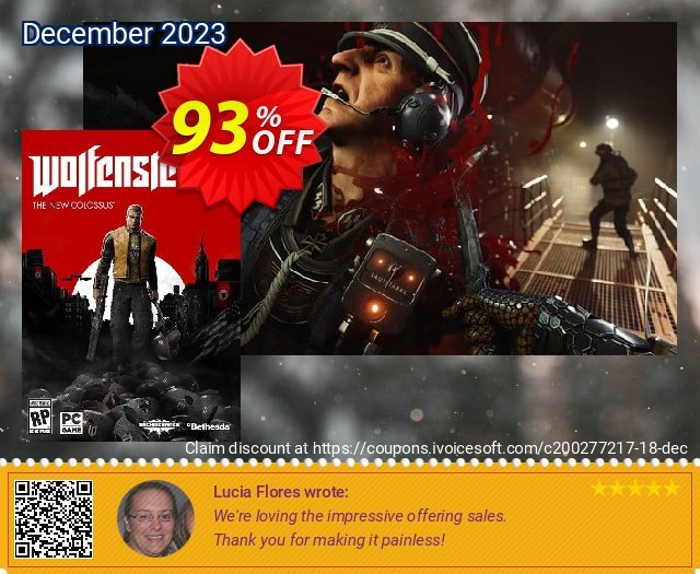 Wolfenstein II 2: The New Colossus PC ーパー プロモーション スクリーンショット