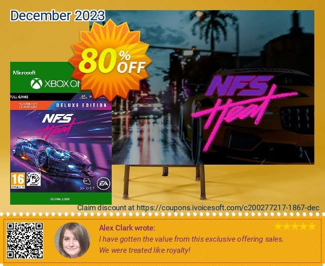 Need for Speed: Heat - Deluxe Edition Xbox One  굉장한   촉진  스크린 샷