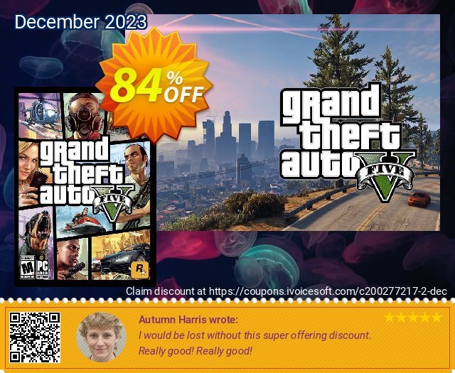 Grand Theft Auto V 5 (GTA 5) PC 令人难以置信的 扣头 软件截图