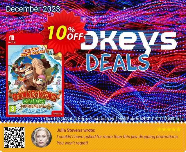 Donkey Kong Country Tropical Freeze Switch discount 10% OFF, 2022 World Photo Day offering sales. Donkey Kong Country Tropical Freeze Switch Deal