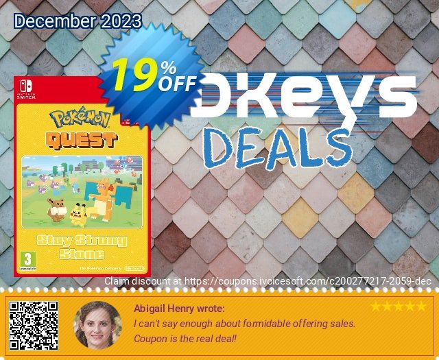 Pokemon Quest - Stay Strong Stone Switch discount 19% OFF, 2024 Spring promo. Pokemon Quest - Stay Strong Stone Switch Deal