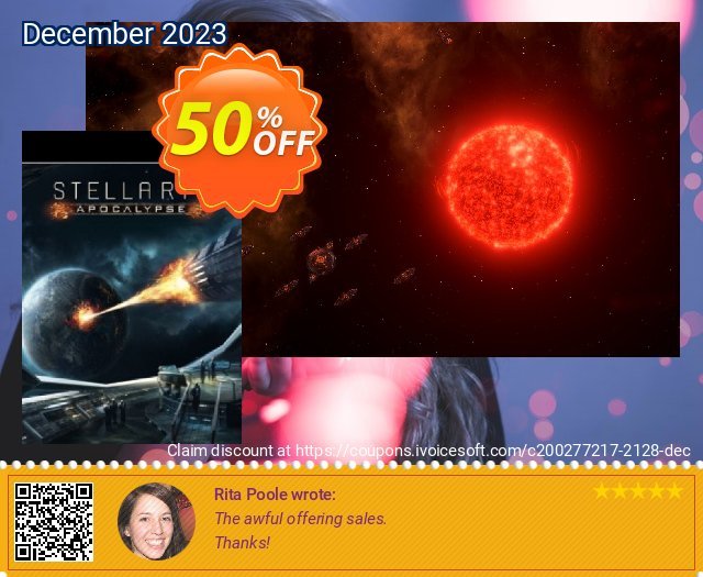 Stellaris: Apocalypse PC DLC discount 50% OFF, 2024 April Fools' Day sales. Stellaris: Apocalypse PC DLC Deal