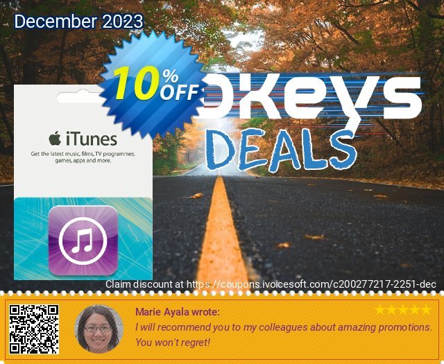 iTunes Gift Card - £25 令人恐惧的 销售 软件截图