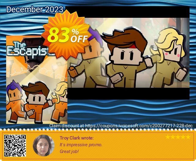 The Escapists 2 PC discount 83% OFF, 2024 Resurrection Sunday sales. The Escapists 2 PC Deal