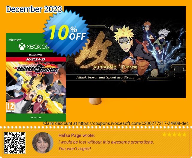 Naruto To Buruto Shinobi Striker Season Pass Xbox One 可怕的 产品销售 软件截图