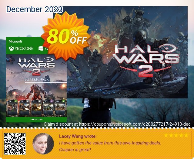 Halo Wars 2 Cutter Pack DLC Xbox One / PC discount 80% OFF, 2022 January offering sales. Halo Wars 2 Cutter Pack DLC Xbox One / PC Deal