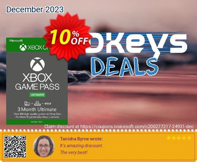 3 Month Xbox Game Pass Ultimate Trial Xbox One / PC teristimewa penawaran Screenshot