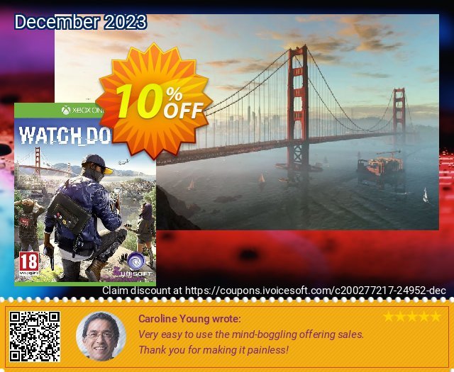 Watch Dogs 2 Xbox One 壮丽的 交易 软件截图