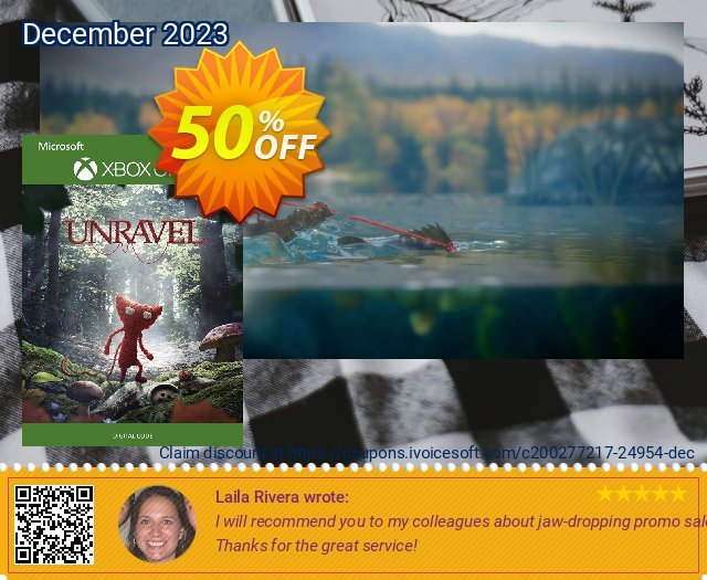 Unravel Xbox One discount 50% OFF, 2024 Spring promotions. Unravel Xbox One Deal