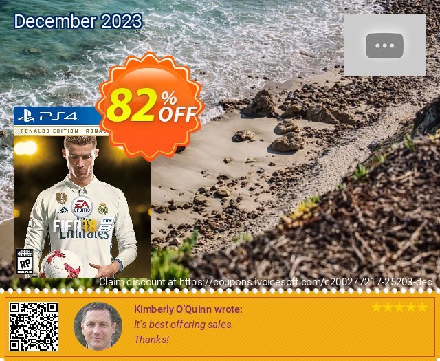 FIFA 18: Ronaldo Edition PS4 US discount 82% OFF, 2024 April Fools' Day sales. FIFA 18: Ronaldo Edition PS4 US Deal
