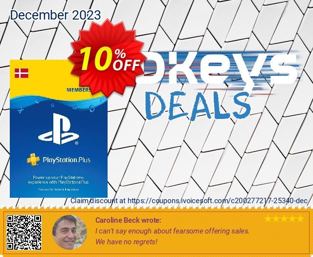 Playstation Plus - 3 Month Subscription (Denmark) 美妙的 产品销售 软件截图