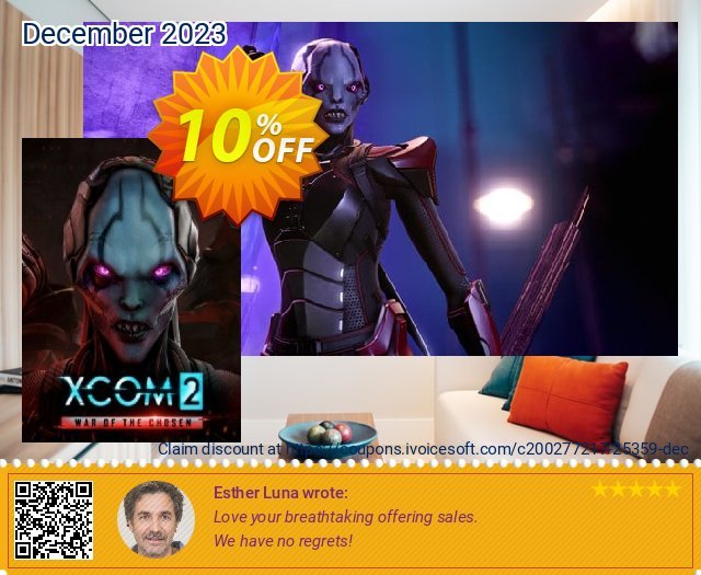 XCOM 2 PC: War of the Chosen DLC discount 10% OFF, 2022 Islamic New Year offering sales. XCOM 2 PC: War of the Chosen DLC Deal