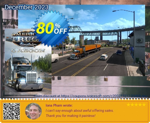 American Truck Simulator - Oregon DLC PC enak penawaran Screenshot
