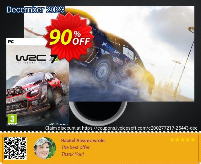 WRC 7 World Rally Championship PC 可怕的 促销 软件截图