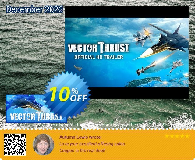 Vector Thrust PC wunderschön Verkaufsförderung Bildschirmfoto