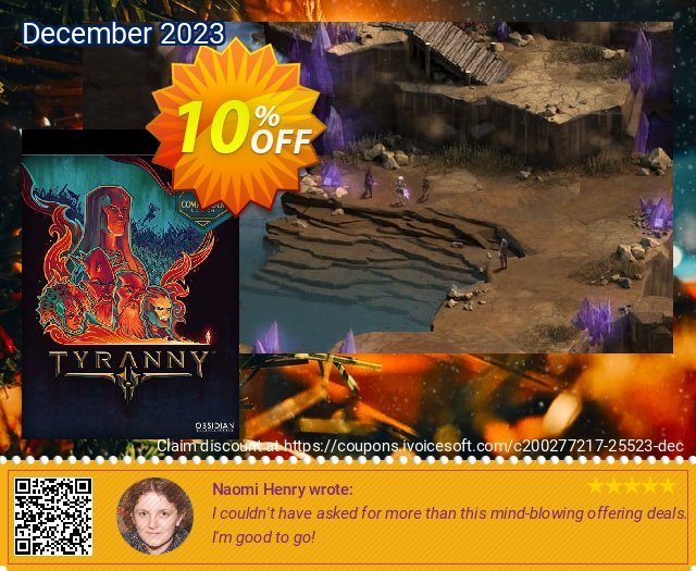 Tyranny Commander Edition PC discount 10% OFF, 2024 April Fools' Day offering sales. Tyranny Commander Edition PC Deal