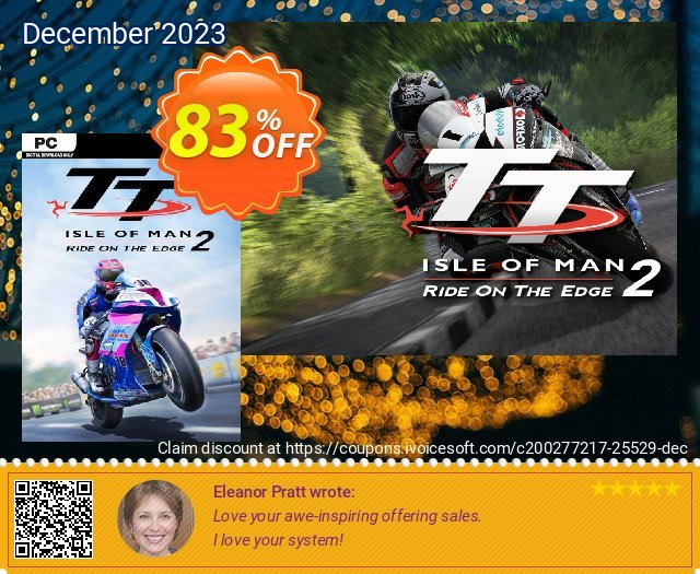 TT Isle of man - Ride on the Edge 2 PC überraschend Verkaufsförderung Bildschirmfoto