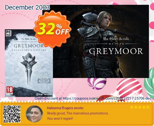 The Elder Scrolls Online - Greymoor Digital Collector's Edition PC unglaublich Sale Aktionen Bildschirmfoto