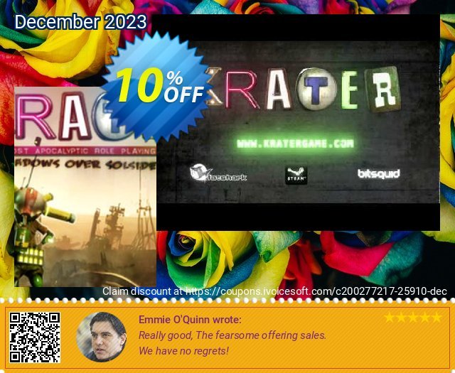 Krater PC discount 10% OFF, 2024 World Heritage Day offering sales. Krater PC Deal