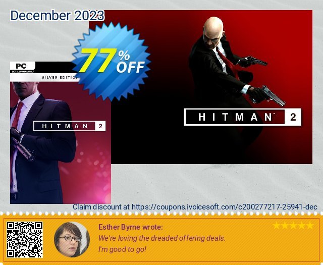 Hitman 2 Silver Edition PC geniale Förderung Bildschirmfoto