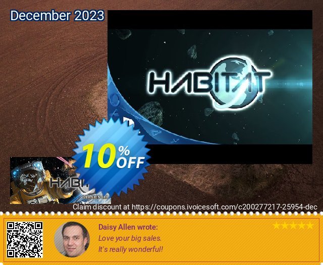 Habitat PC tersendiri kode voucher Screenshot