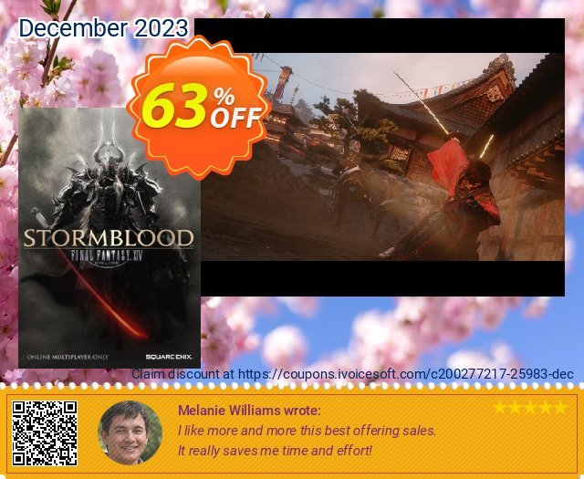 Final Fantasy XIV 14 Stormblood PC discount 63% OFF, 2024 Resurrection Sunday offer. Final Fantasy XIV 14 Stormblood PC Deal