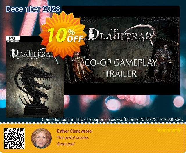 Deathtrap PC klasse Verkaufsförderung Bildschirmfoto
