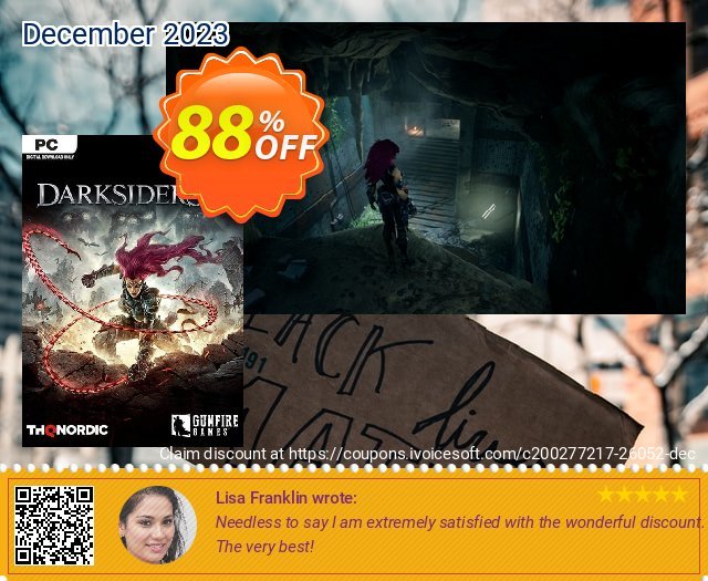 Darksiders III 3 PC atemberaubend Promotionsangebot Bildschirmfoto