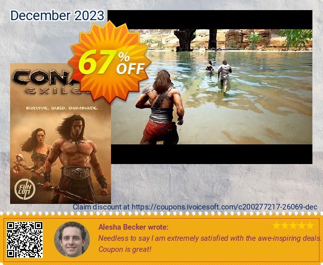 Conan Exiles PC discount 67% OFF, 2024 Spring offering sales. Conan Exiles PC Deal