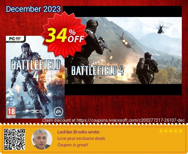 Battlefield 4 PC (EN) 可怕的 产品销售 软件截图