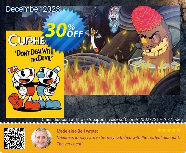 Cuphead PC discount 30% OFF, 2024 World Heritage Day offering sales. Cuphead PC Deal