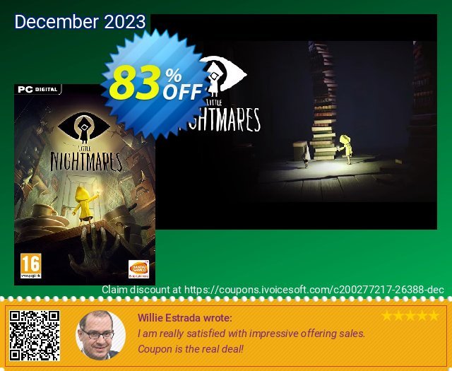 Little Nightmares PC 令人敬畏的 产品销售 软件截图