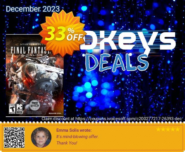 Final Fantasy XIV 14 Online Starter Edition PC sangat bagus penawaran promosi Screenshot