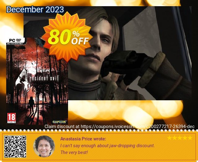 Resident Evil 4 Ultimate HD Edition PC wunderschön Ermäßigung Bildschirmfoto