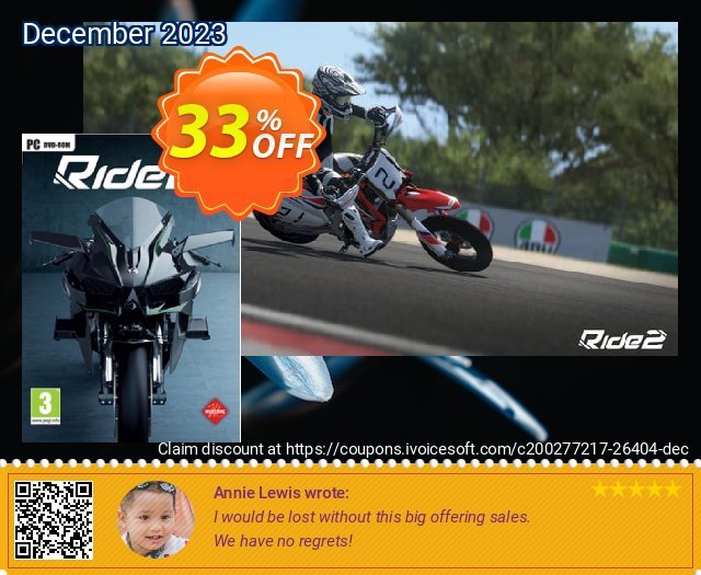 Ride 2 PC discount 33% OFF, 2024 Spring offering sales. Ride 2 PC Deal