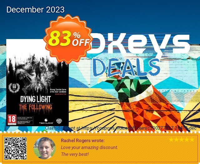 Dying Light: The Following Expansion Pack PC discount 83% OFF, 2024 April Fools' Day offering sales. Dying Light: The Following Expansion Pack PC Deal